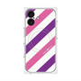 プレミアムパネル with MagSafe［ Big Stripe - Purple × Pink ］