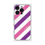 プレミアムパネル with MagSafe［ Big Stripe - Purple × Pink ］