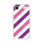 プレミアムパネル with MagSafe［ Big Stripe - Purple × Pink ］