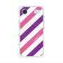 プレミアムパネル with MagSafe［ Big Stripe - Purple × Pink ］