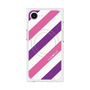プレミアムパネル with MagSafe［ Big Stripe - Purple × Pink ］
