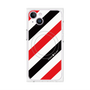 プレミアムパネル with MagSafe［ Big Stripe - Red × Black ］