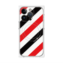 プレミアムパネル with MagSafe［ Big Stripe - Red × Black ］