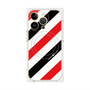 プレミアムパネル with MagSafe［ Big Stripe - Red × Black ］