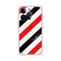 プレミアムパネル with MagSafe［ Big Stripe - Red × Black ］