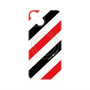 プレミアムパネル with MagSafe［ Big Stripe - Red × Black ］