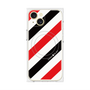 プレミアムパネル with MagSafe［ Big Stripe - Red × Black ］