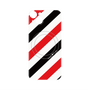 プレミアムパネル with MagSafe［ Big Stripe - Red × Black ］