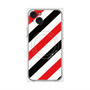 プレミアムパネル with MagSafe［ Big Stripe - Red × Black ］