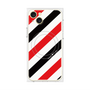 プレミアムパネル with MagSafe［ Big Stripe - Red × Black ］