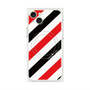 プレミアムパネル with MagSafe［ Big Stripe - Red × Black ］
