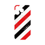 プレミアムパネル with MagSafe［ Big Stripe - Red × Black ］