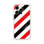 プレミアムパネル with MagSafe［ Big Stripe - Red × Black ］