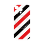 プレミアムパネル with MagSafe［ Big Stripe - Red × Black ］