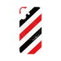 プレミアムパネル with MagSafe［ Big Stripe - Red × Black ］