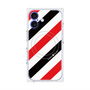 プレミアムパネル with MagSafe［ Big Stripe - Red × Black ］