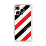 プレミアムパネル with MagSafe［ Big Stripe - Red × Black ］