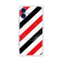 プレミアムパネル with MagSafe［ Big Stripe - Red × Black ］