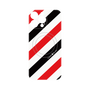 プレミアムパネル with MagSafe［ Big Stripe - Red × Black ］