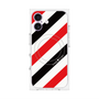 プレミアムパネル with MagSafe［ Big Stripe - Red × Black ］