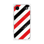 プレミアムパネル with MagSafe［ Big Stripe - Red × Black ］
