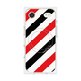 プレミアムパネル with MagSafe［ Big Stripe - Red × Black ］