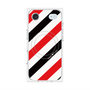 プレミアムパネル with MagSafe［ Big Stripe - Red × Black ］