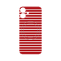 プレミアムパネル with MagSafe［ Middle Border - Red ］