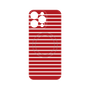 プレミアムパネル with MagSafe［ Middle Border - Red ］