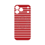 プレミアムパネル with MagSafe［ Middle Border - Red ］