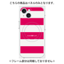 プレミアムパネル with MagSafe［ Big Border - Pink ］