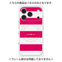 プレミアムパネル with MagSafe［ Big Border - Pink ］
