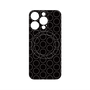 プレミアムパネル with MagSafe［ Dot Circle - Black ］