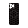 プレミアムパネル with MagSafe［ Dot Circle - Black ］