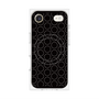 プレミアムパネル with MagSafe［ Dot Circle - Black ］