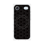 プレミアムパネル with MagSafe［ Dot Circle - Black ］