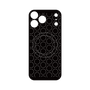 プレミアムパネル with MagSafe［ Dot Circle - Black ］