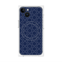 プレミアムパネル with MagSafe［ Dot Circle - Navy ］