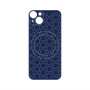 プレミアムパネル with MagSafe［ Dot Circle - Navy ］