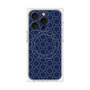 プレミアムパネル with MagSafe［ Dot Circle - Navy ］