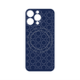 プレミアムパネル with MagSafe［ Dot Circle - Navy ］