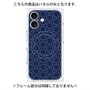 プレミアムパネル with MagSafe［ Dot Circle - Navy ］