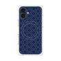 プレミアムパネル with MagSafe［ Dot Circle - Navy ］
