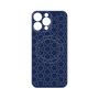 プレミアムパネル with MagSafe［ Dot Circle - Navy ］