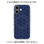 プレミアムパネル with MagSafe［ Dot Circle - Navy ］