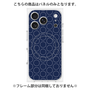 プレミアムパネル with MagSafe［ Dot Circle - Navy ］