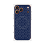 プレミアムパネル with MagSafe［ Dot Circle - Navy ］