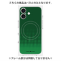 プレミアムパネル with MagSafe［ Dot Gradation - Green ］