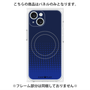 プレミアムパネル with MagSafe［ Dot Gradation - Blue ］