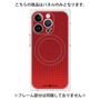 プレミアムパネル with MagSafe［ Dot Gradation - Red ］